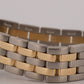 Cartier Panthere TWO ROW 18K Gold Steel DIAMOND 27mm IVORY W25028B6 187949 Watch