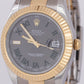 MINT PAPERS Rolex Datejust II WIMBLEDON Two-Tone 18K Yellow Gold 41mm 116333