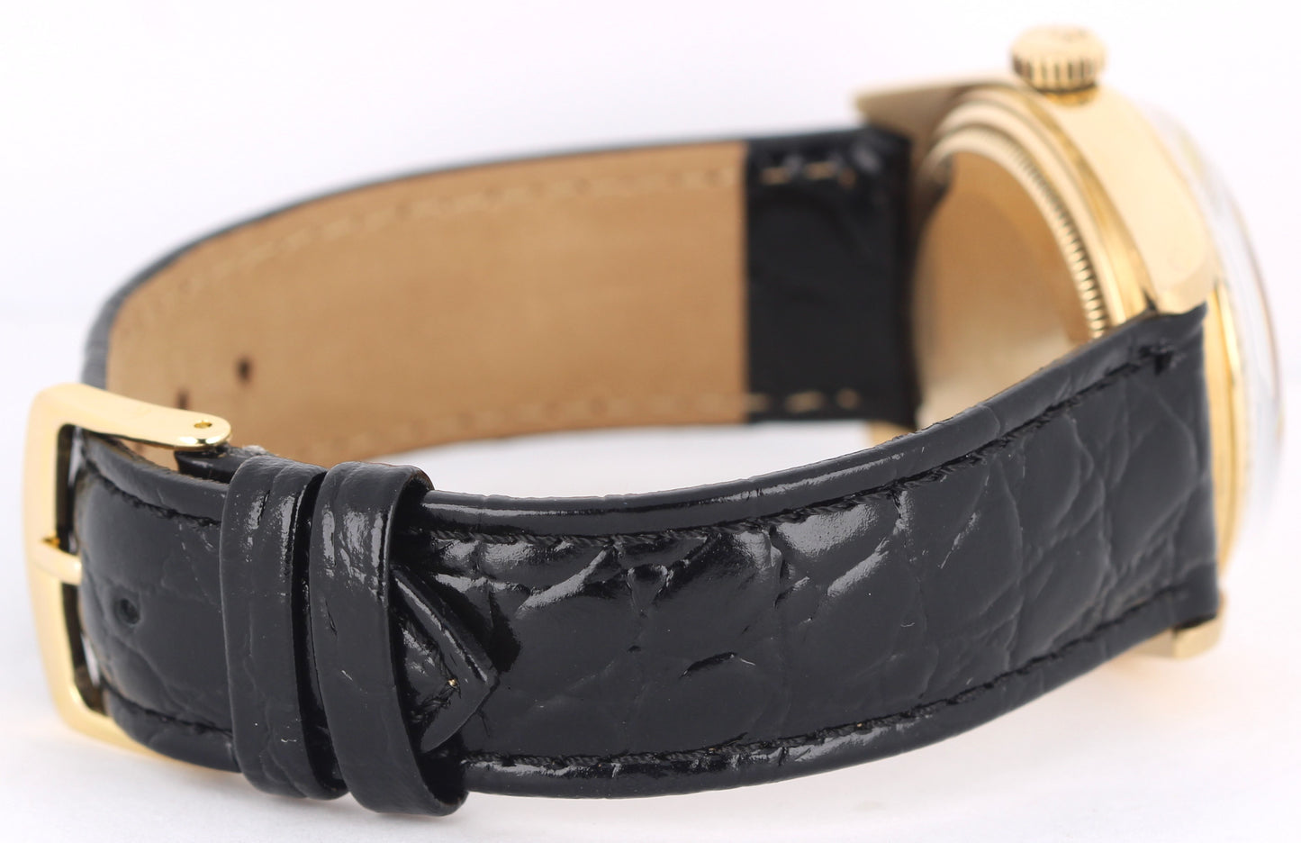 VINTAGE Rolex Day-Date 18k Yellow Gold Champagne 36mm 1803 Watch