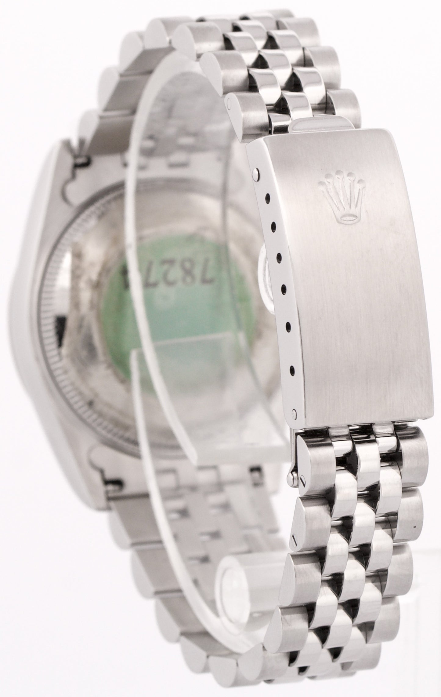 Ladies Rolex DateJust 31mm DECO ROMAN MOP Stainless 18K JUBILEE 78274 Watch
