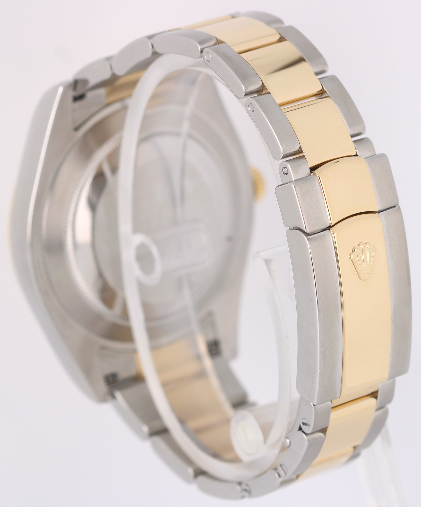 2011 PAPERS Rolex DateJust II Two-Tone 18k Gold Champagne 41mm 116333 Watch BOX