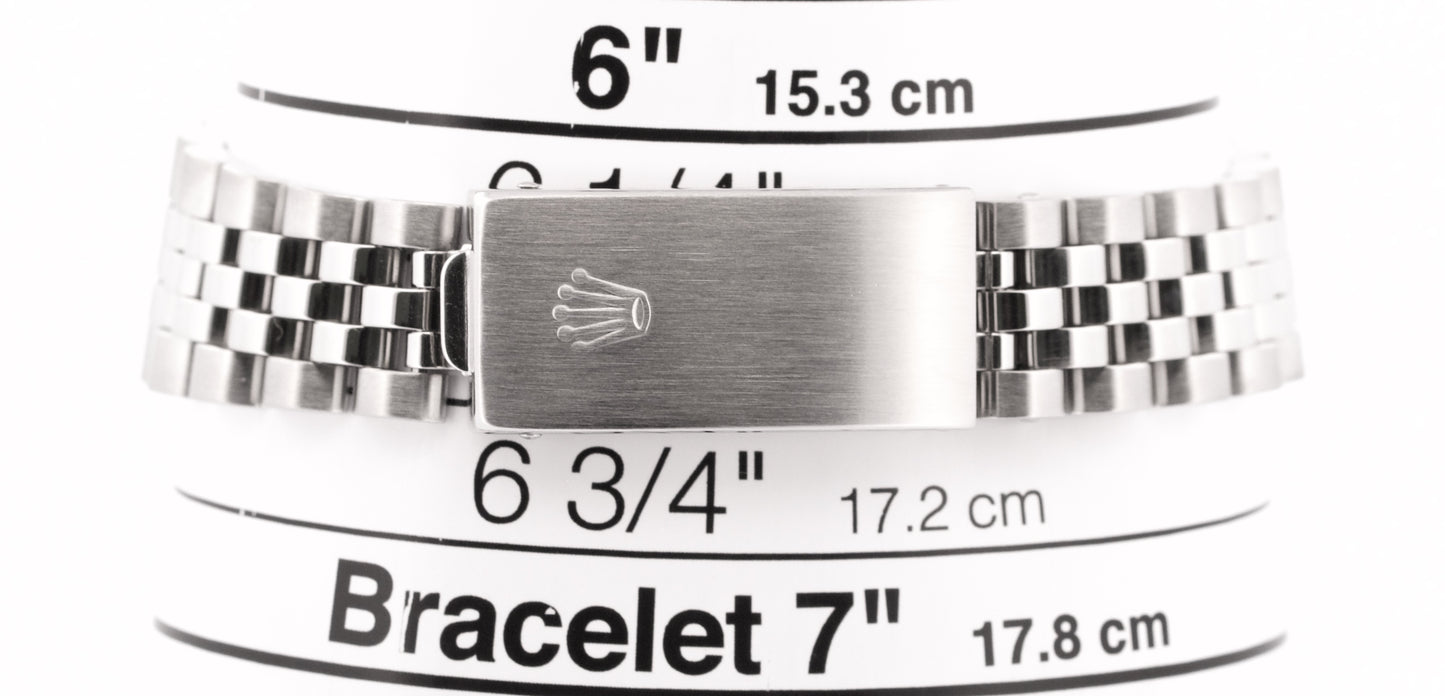 Ladies Rolex DateJust 31mm DECO ROMAN MOP Stainless 18K JUBILEE 78274 Watch