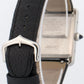 Cartier Tank Must Large SILVER Leather Quartz 25.5mm Steel WSTA0041 Watch 4323