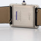 Cartier Tank Must Large SILVER Leather Quartz 25.5mm Steel WSTA0041 Watch 4323