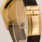 Rolex Daytona Cosmograph IVORY PANDA 18K Yellow Gold Brown Leather 116518 Watch