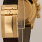 Rolex Daytona Cosmograph IVORY PANDA 18K Yellow Gold Brown Leather 116518 Watch