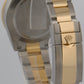 2023 PAPERS Rolex Daytona WHITE Two-Tone Stainless 18K Yellow Gold 116503 BOX