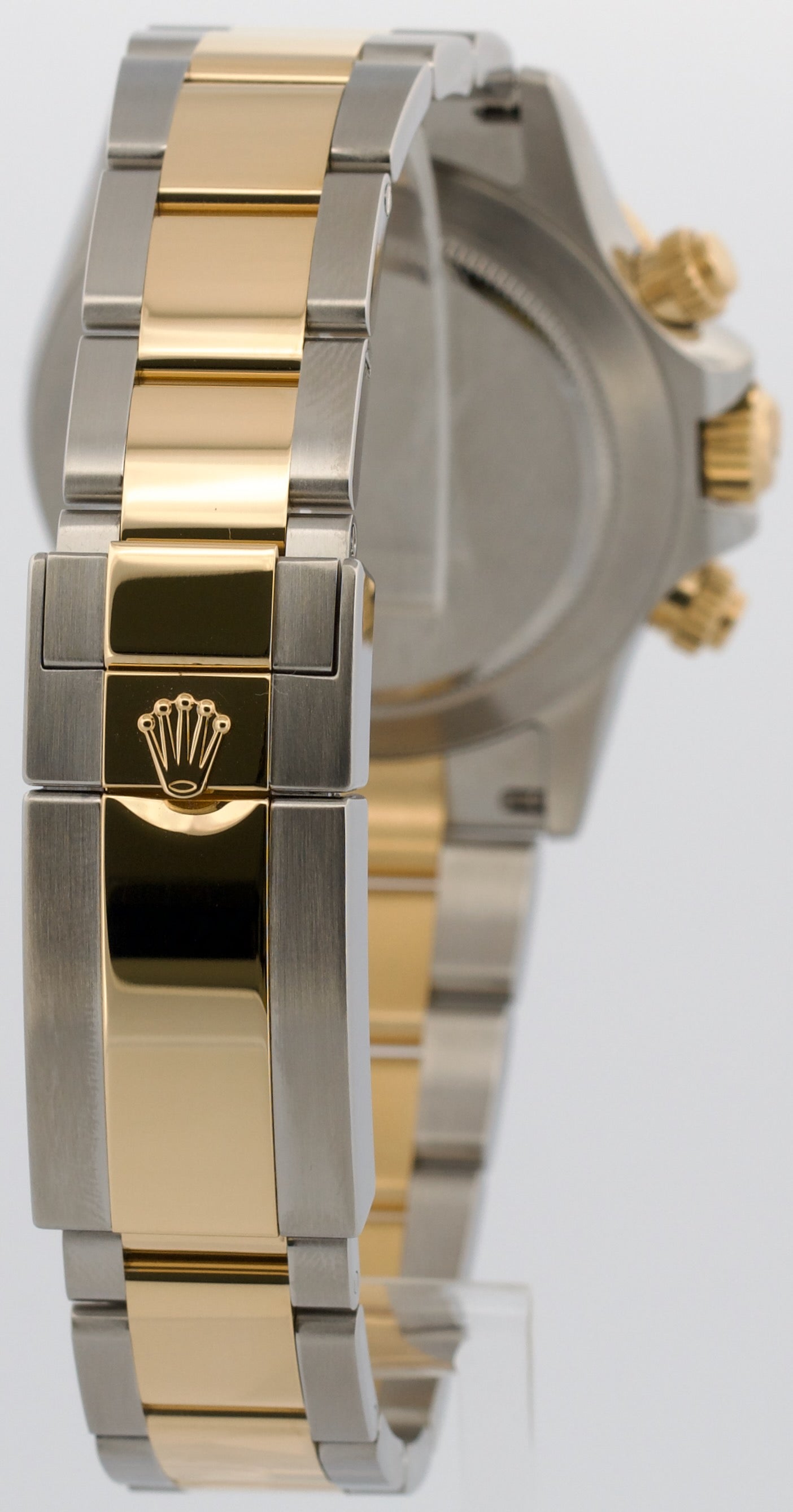 2023 PAPERS Rolex Daytona WHITE Two-Tone Stainless 18K Yellow Gold 116503 BOX