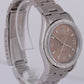 MINT Rolex Oyster Perpetual Air-King Salmon 14010 Steel NO-HOLES 34mm Watch