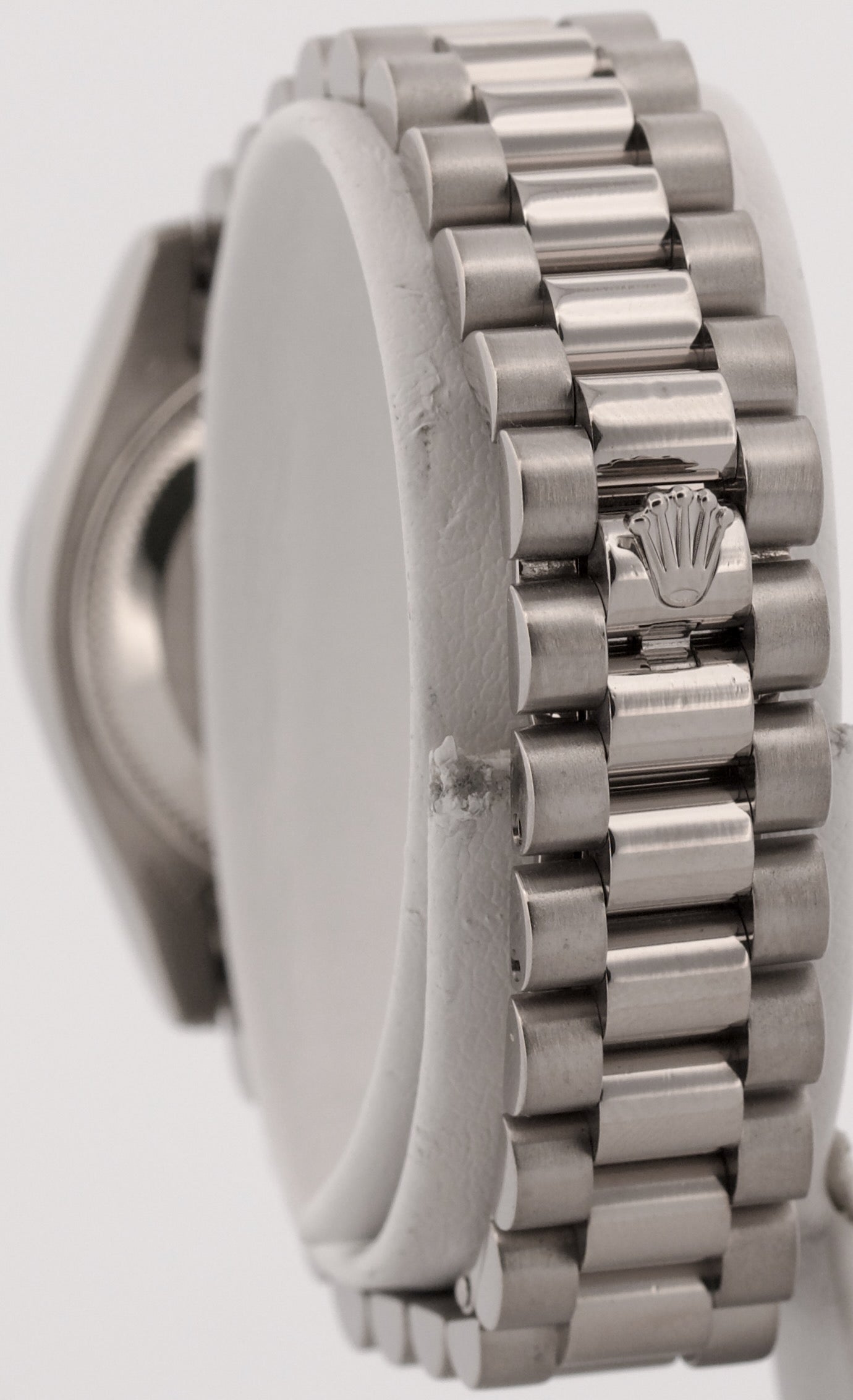 Rolex DateJust President FACTORY MOP DIAMOND BEZEL 26mm 18K White Gold 179159