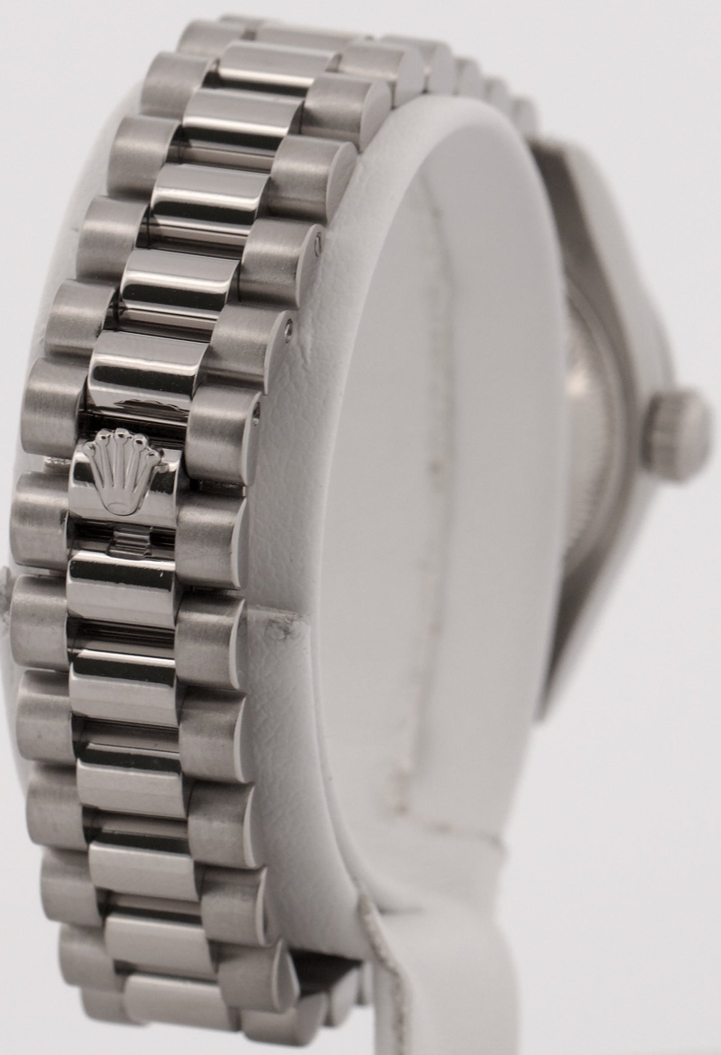 Rolex DateJust President FACTORY MOP DIAMOND BEZEL 26mm 18K White Gold 179159