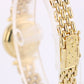 VINTAGE 1987 PAPERS Chopard 18k Yellow Gold DIAMOND White 18mm 828 Quartz Watch