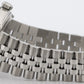 Rolex DateJust 36mm ORANGE Stainless Steel 18K White Gold JUBILEE Fluted 16014