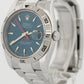 Rolex DateJust Turn-O-Graph Thunderbird BLUE Red Stainless Steel 18K 116264 BOX