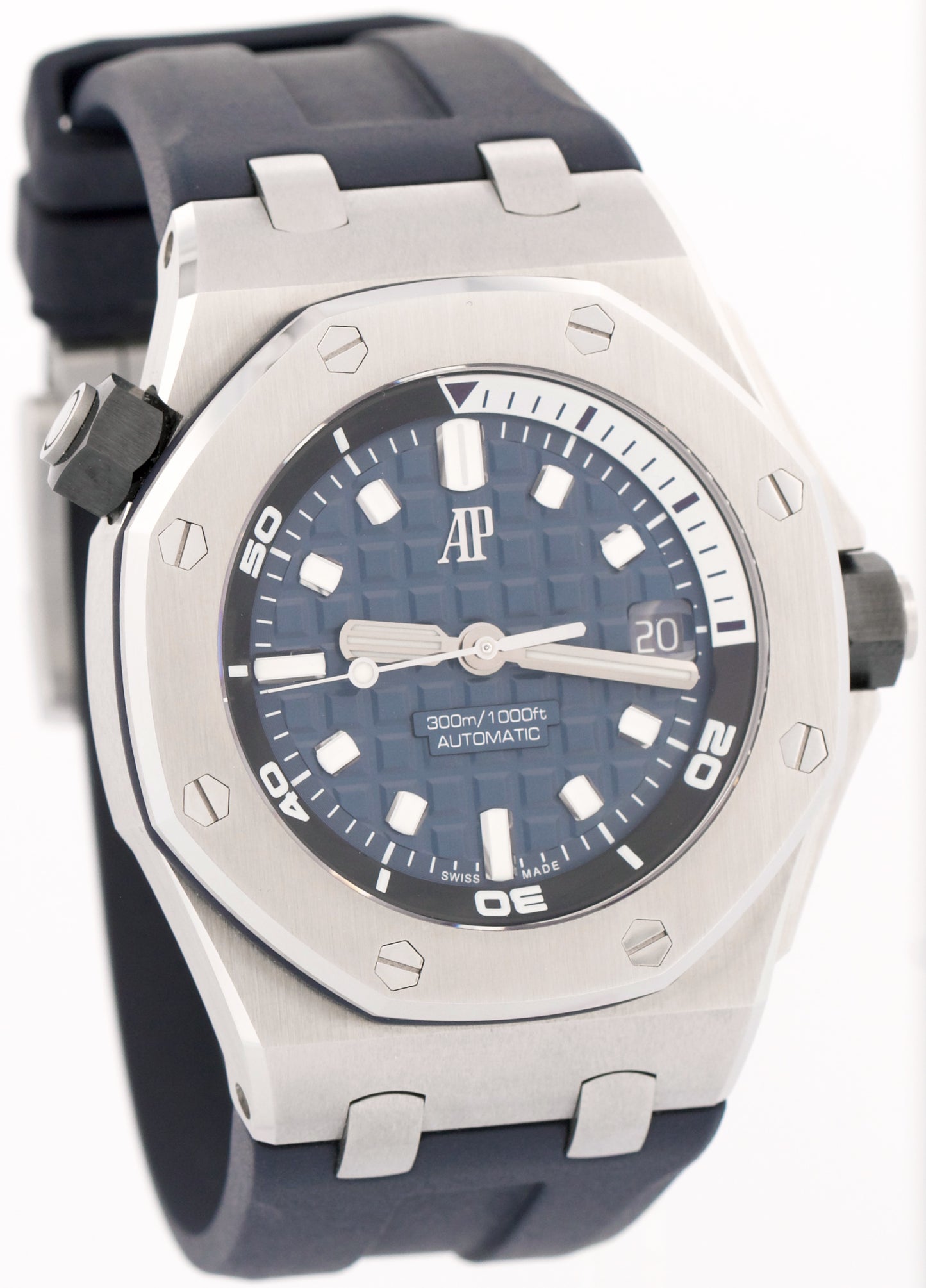 MINT 2025 PAPERS Audemars Piguet Royal Oak Offshore Steel BLUE 42mm 15720ST BOX