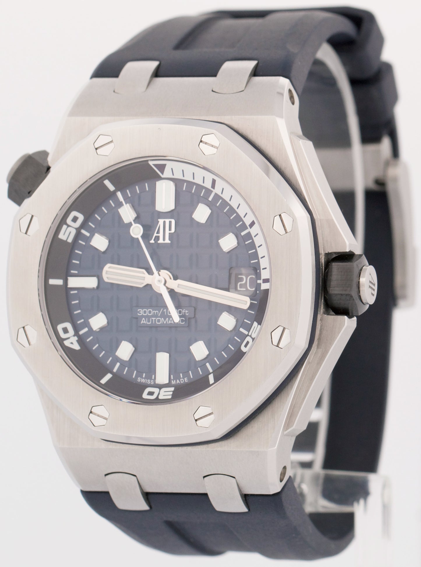 MINT 2025 PAPERS Audemars Piguet Royal Oak Offshore Steel BLUE 42mm 15720ST BOX