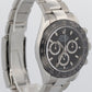 2023 PAPERS Rolex Daytona Cosmograph BLACK Ceramic 40mm Stainless 116500 LN BOX