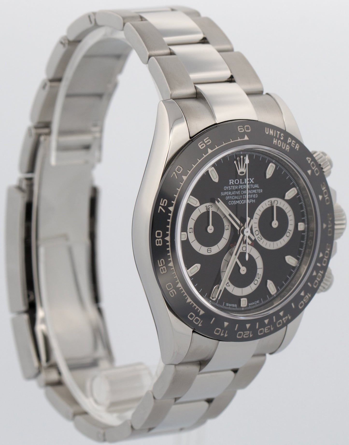 2023 PAPERS Rolex Daytona Cosmograph BLACK Ceramic 40mm Stainless 116500 LN BOX