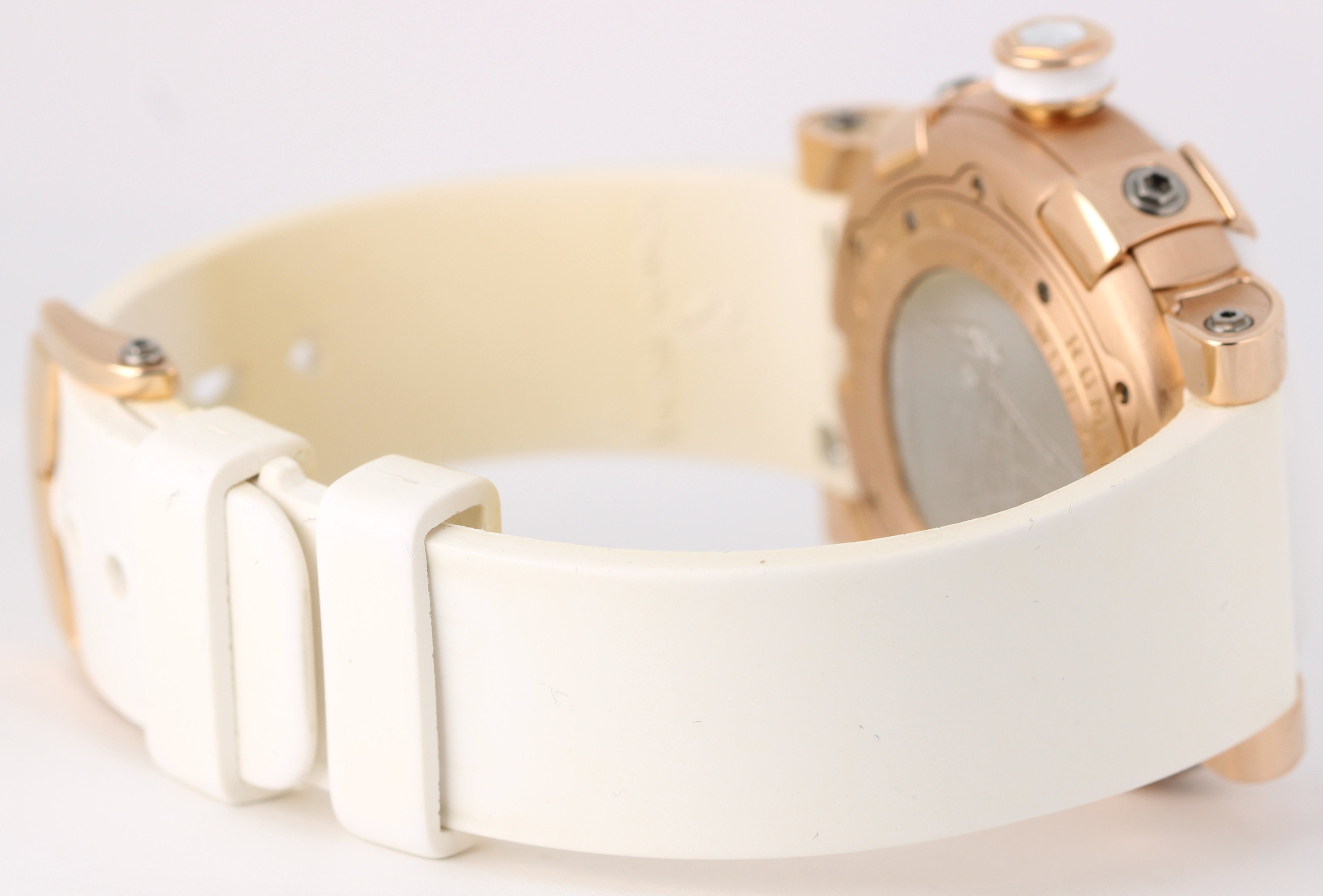 Romain Jerome Titanic DNA 18k Rose Gold Ceramic White 46mm T.W2222
