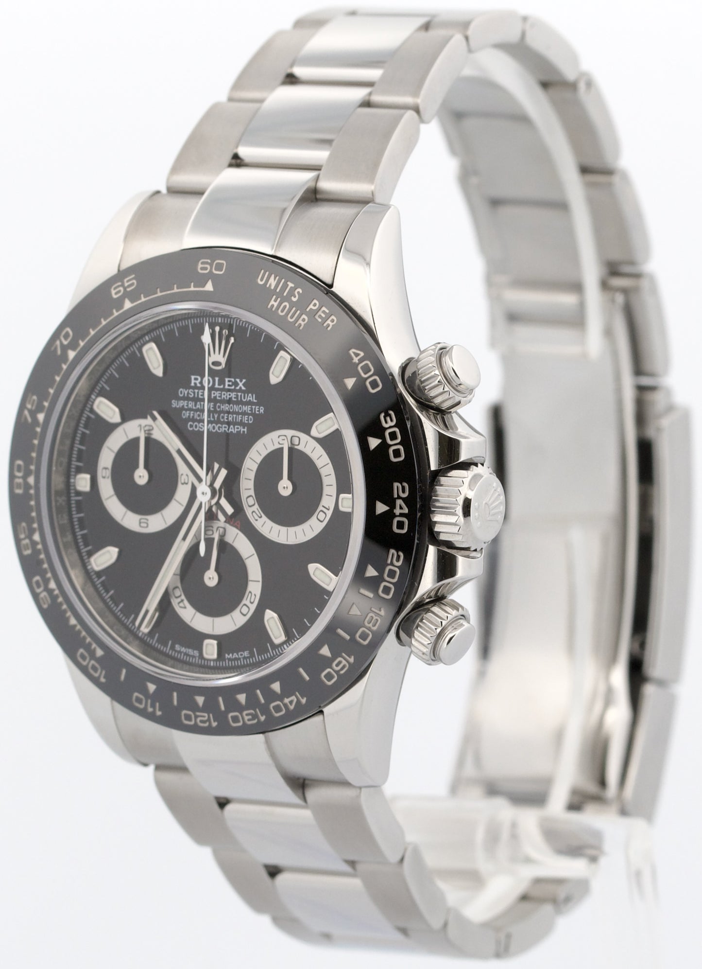 2023 PAPERS Rolex Daytona Cosmograph BLACK Ceramic 40mm Stainless 116500 LN BOX