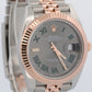 2023 Rolex DateJust 41 Rhodium WIMBLEDON 18k Gold Steel JUBILEE 41mm 126331
