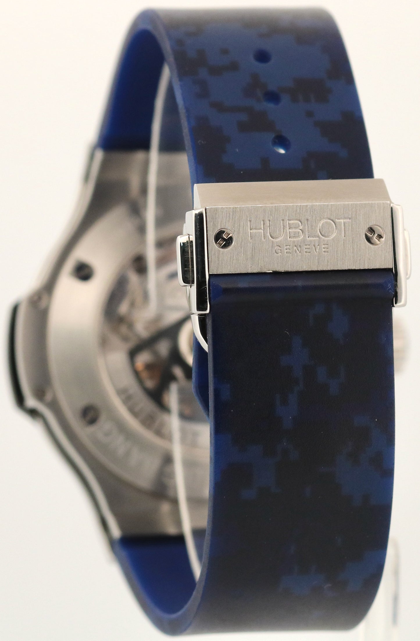 Hublot Big Bang Original BLACK Stainless Steel 44mm Rubber 301.SX.130.RX Watch