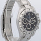 UNPOLISHED 2024 RSC PAPERS Rolex Daytona Cosmograph BLACK Steel 40mm 116520 BOX