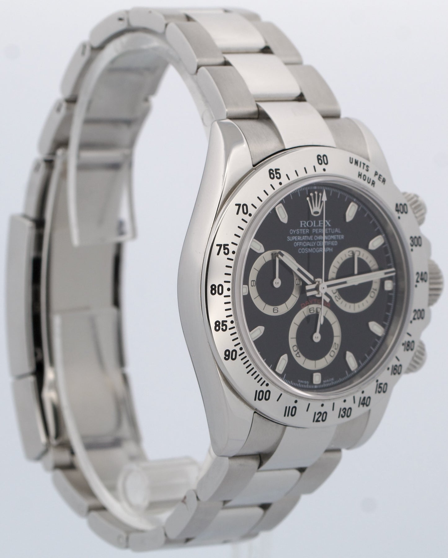 UNPOLISHED 2024 RSC PAPERS Rolex Daytona Cosmograph BLACK Steel 40mm 116520 BOX