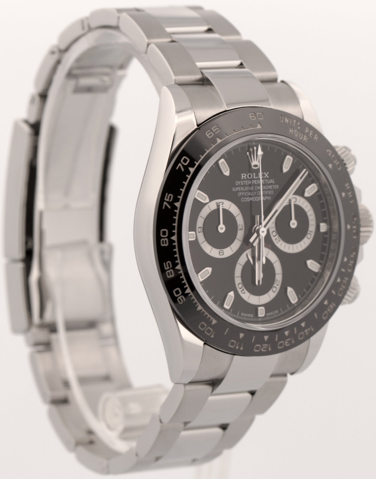 2023 PAPERS Rolex Daytona BLACK Ceramic Stainless Steel 40mm 116500 LN Watch BOX