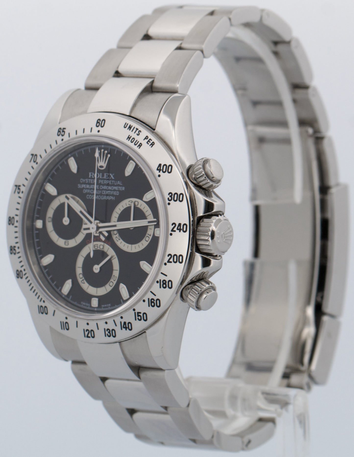UNPOLISHED 2024 RSC PAPERS Rolex Daytona Cosmograph BLACK Steel 40mm 116520 BOX
