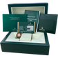 2010 PAPERS Rolex Submariner Date FLAT BLUE Two-Tone 40mm 116613 LB Watch BOX
