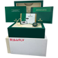2015 PAPERS Rolex Submariner Date HULK GREEN Steel 40mm 116610 LV Watch BOX