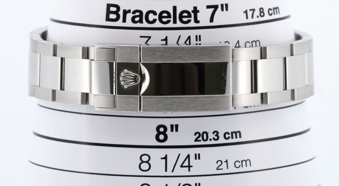 UNPOLISHED 2024 RSC PAPERS Rolex Daytona Cosmograph BLACK Steel 40mm 116520 BOX