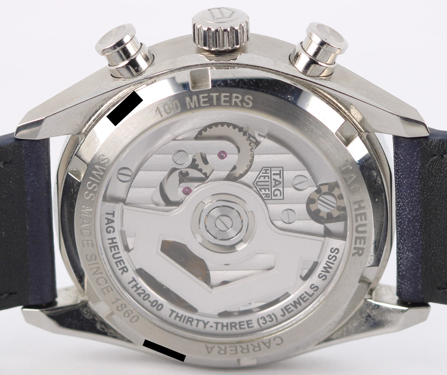 Tag Heuer Carrera Chronograph Stainless Steel Blue 39mm CBS2212.FC6535 Watch BOX