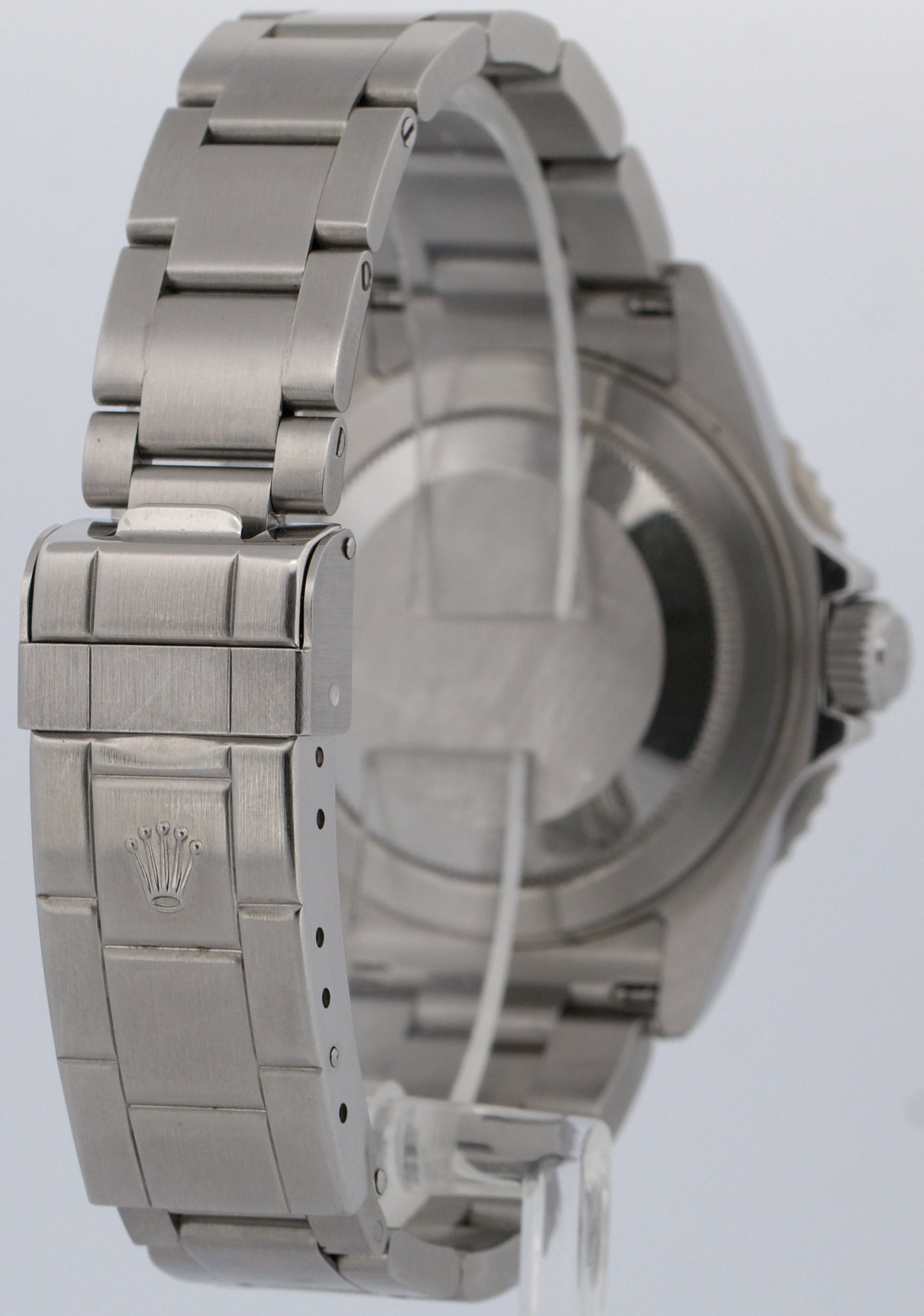 UNPOLISHED Rolex Submariner Date KERMIT Green Steel NO-HOLES 40mm 16610 LV BOX