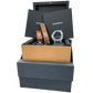 2017 PAPERS Panerai Luminor Marina BLACK Steel 44mm PAM01359 Watch BOX