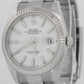 MINT 2023 Rolex DateJust 41 WHITE 18K Gold Stainless Steel OYSTER 41mm 126334