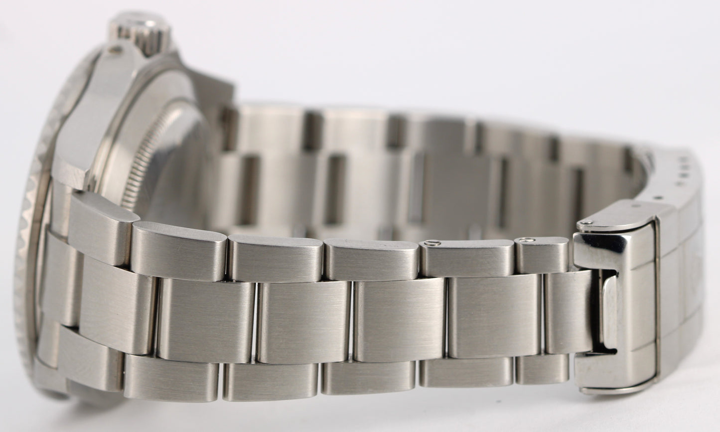 RSC Rolex Submariner Date No-Holes Rehaut Black 40mm 16610 Watch POUCH