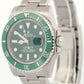 NOS STICKERED Rolex Submariner Date HULK Green Stainless 40mm 116610 LV BOX