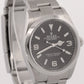2023 PAPERS Rolex Explorer I BLACK 36mm Stainless Steel 3-6-9 Watch 124270 BOX