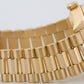 VINTAGE 1985 Rolex Day-Date President WHITE ROMAN 36mm 18K Yellow Gold 18038