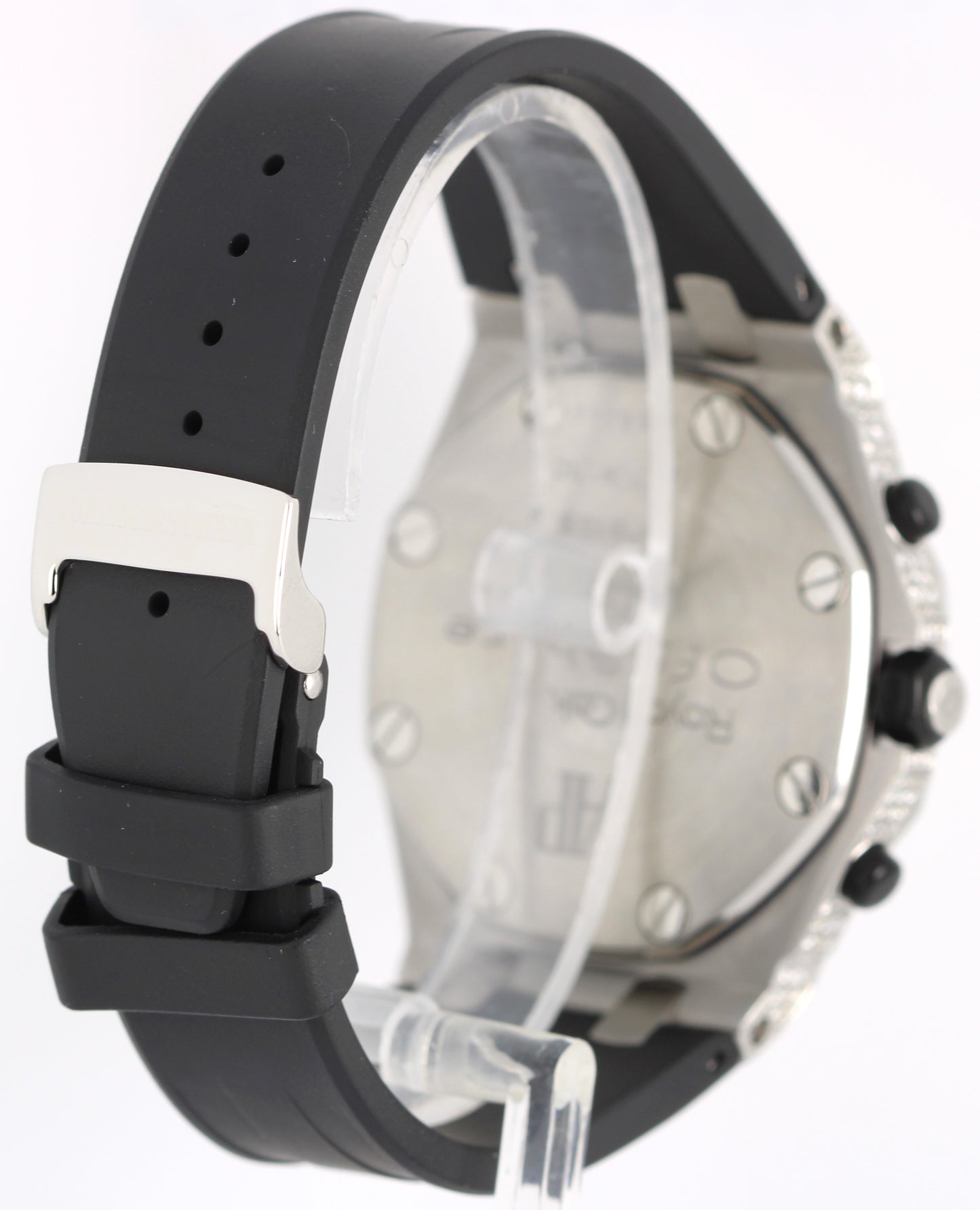 Audemars Piguet Royal Oak Offshore Safari Cream DIAMONDS 42mm 26170ST Watch