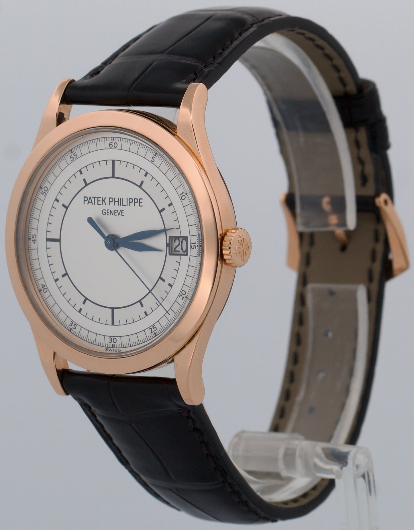 Patek Philippe Calatrava SECTOR DIAL 18K Rose Gold 38mm Automatic 5296R Watch
