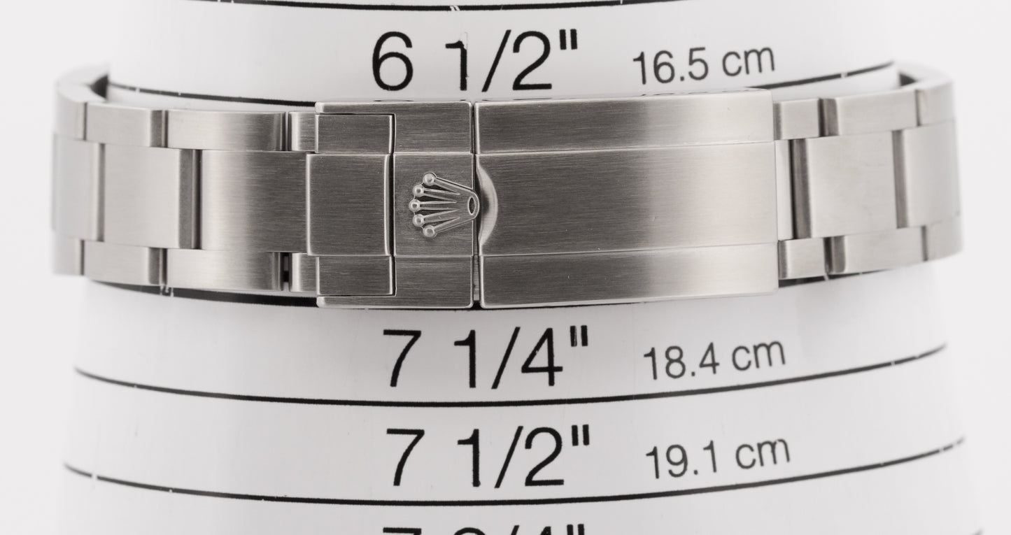 2023 PAPERS Rolex Explorer I BLACK 36mm Stainless Steel 3-6-9 Watch 124270 BOX