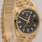 2024 PAPERS Rolex Day-Date President 40mm FACTORY BLACK BAGUETTE 18K 228238 BOX