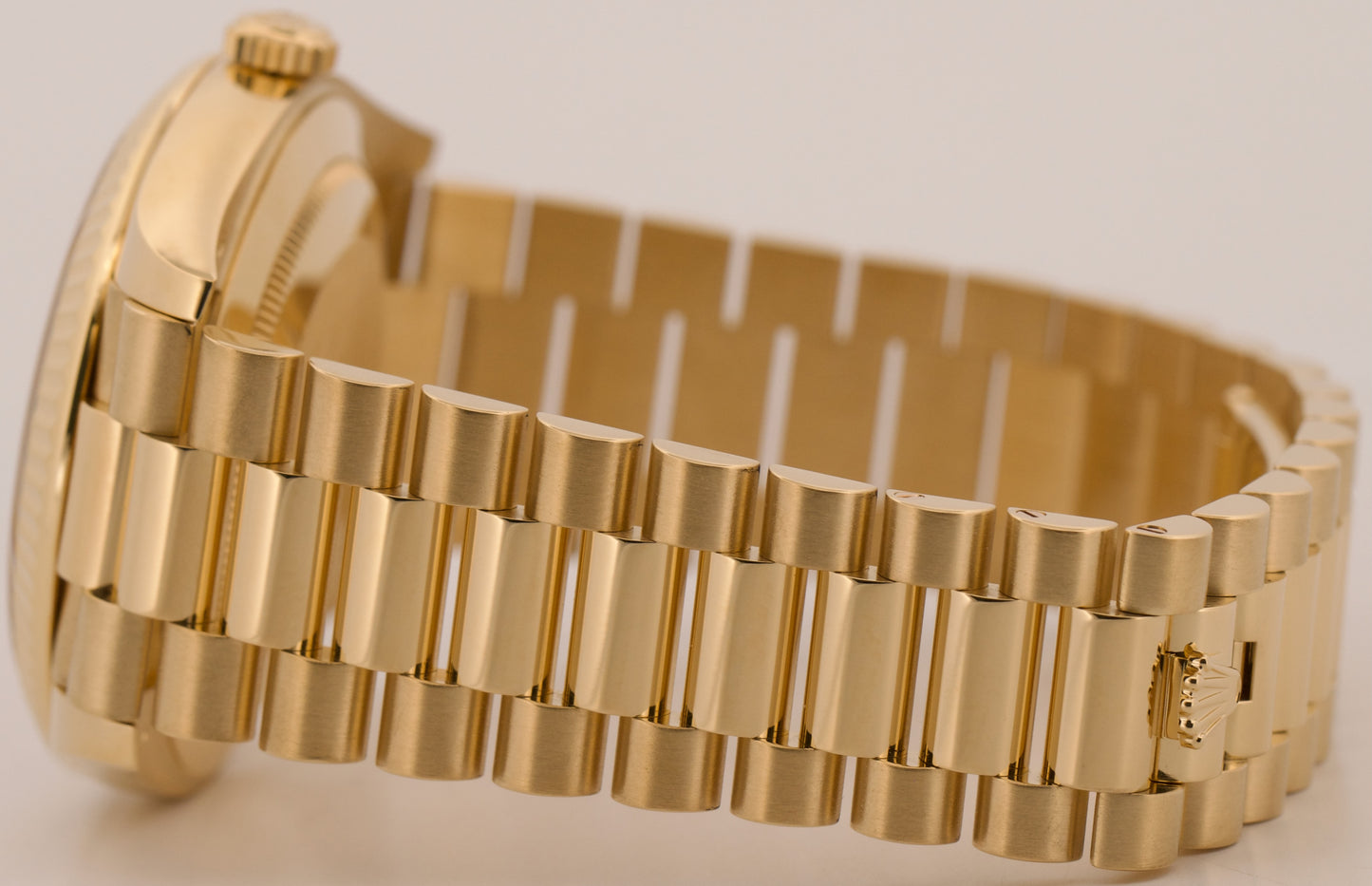 2024 PAPERS Rolex Day-Date President 40mm FACTORY BLACK BAGUETTE 18K 228238 BOX