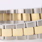 VINTAGE Rolex Oyster Perpetual DATE Two-Tone Gold Steel Silver 34mm 15053 Watch