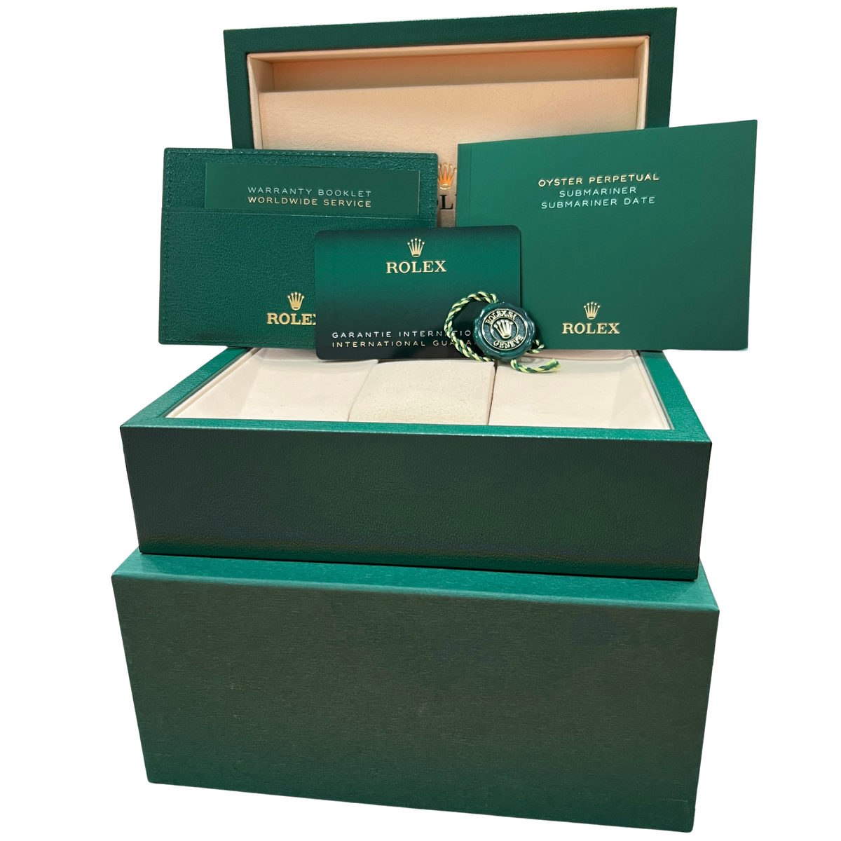 2026 Rolex Submariner Date 126610 LV Kermit Green Steel 41mm Watch Box Papers