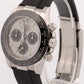 2018 PAPERS Rolex Daytona SILVER GHOST 18K Gold Oysterflex 40mm 116519 LN BOX