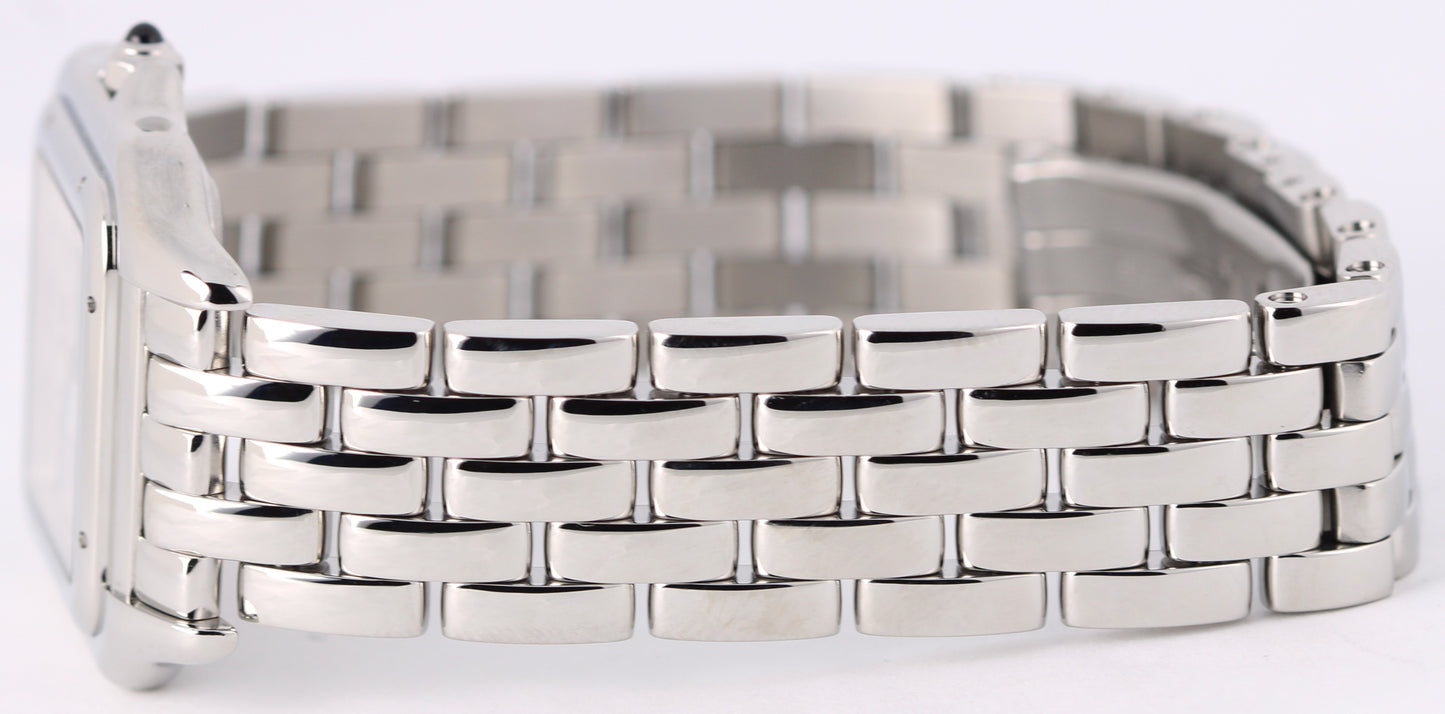 Cartier Panthere Silver Roman 27mm Quartz Steel 4016 WSPN0007 Watch BOX